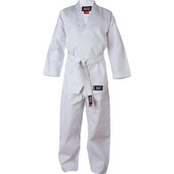 Blitz Kids V-Neck Martial Arts Gi - 7oz (WHITE)