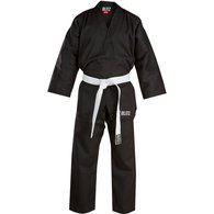 Blitz Adult V-Neck Martial Arts Gi - 7oz (BLACK)