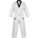 Image of Blitz Adult V-Neck Martial Arts Gi - 7oz (WHITE/BLACK)