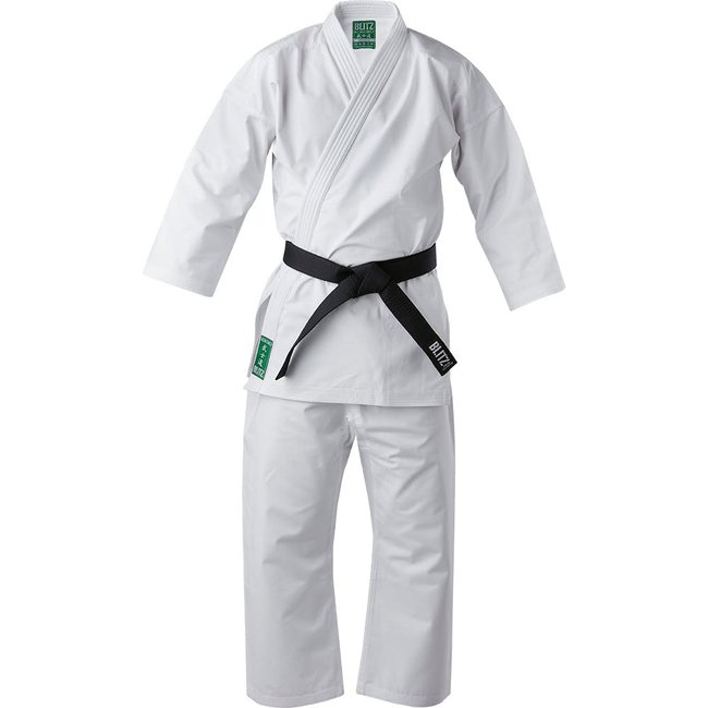 Photo of Blitz Adult Kokoro Karate Gi - 10oz (WHITE)