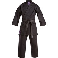 Blitz Kids Zanshin Karate Gi - 12oz (BLACK)