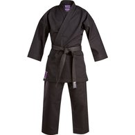 Blitz Adult Zanshin Karate Gi - 12oz (BLACK)