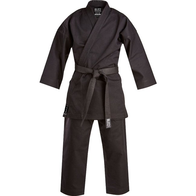 Photo of Blitz Kids Diamond Karate Gi - 14oz (Black)