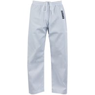 Blitz Adult Student Martial Arts Trousers - 7oz (WHITE)